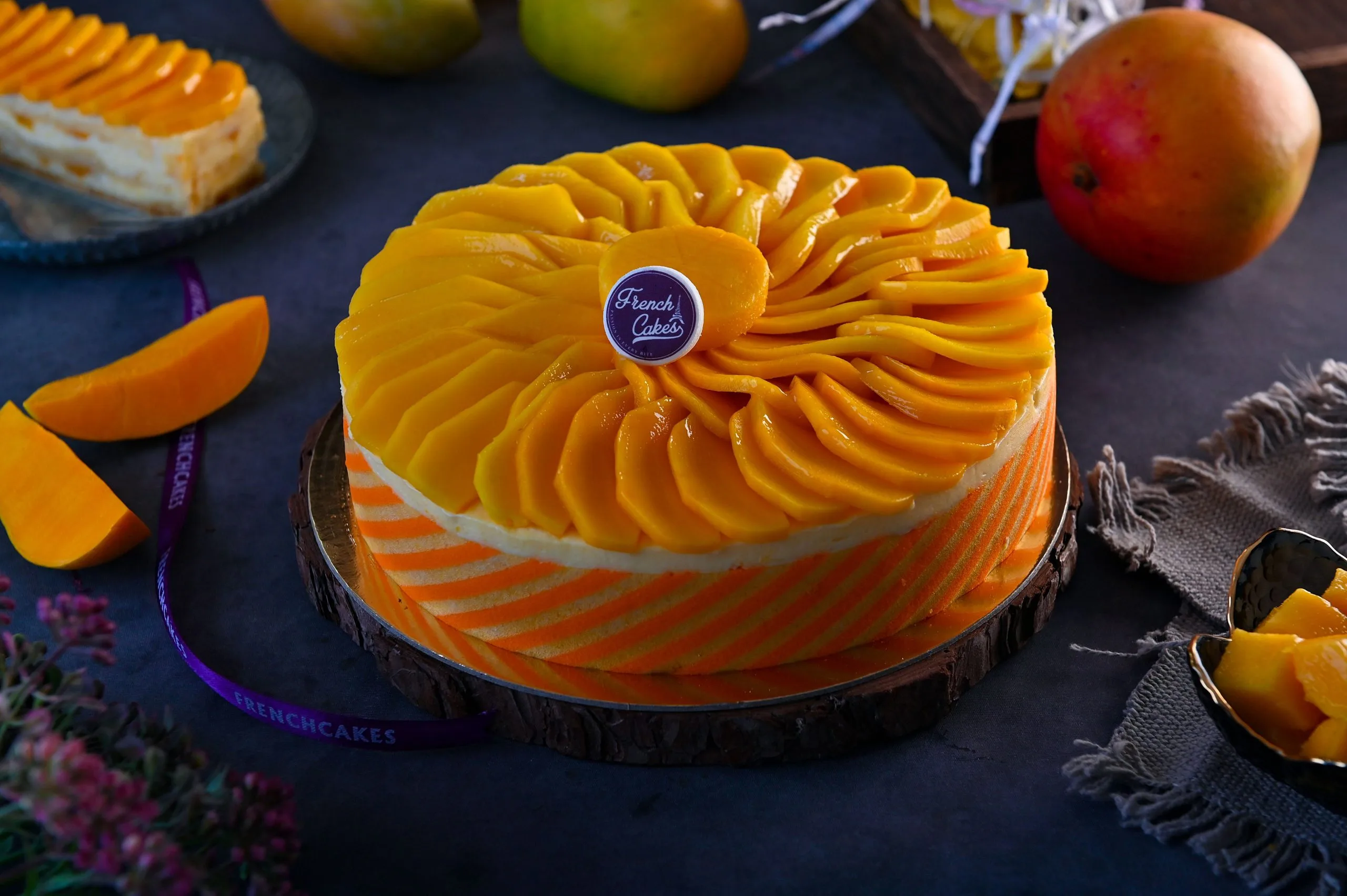 Mango Mousse Cake